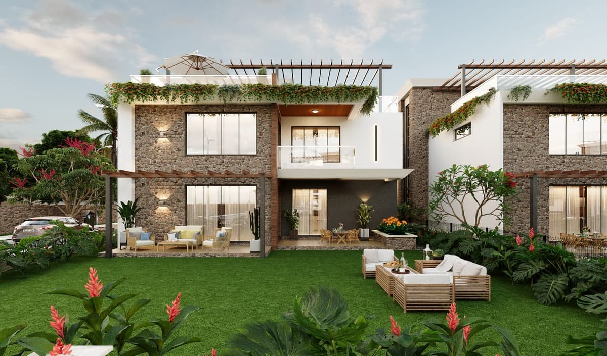 national park villas render